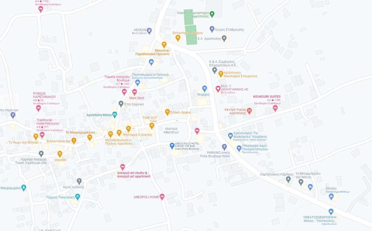 Areos Polis Boutique Hotel Ареополис Екстериор снимка